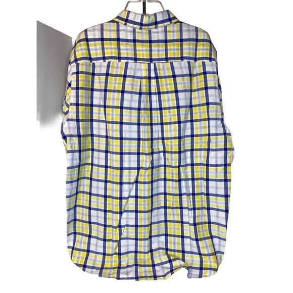 Children’s Place  Plaid Poplin Button Up Shirt - Sweet Pea Size Boys Large Lot 5 - Picture 12 of 16